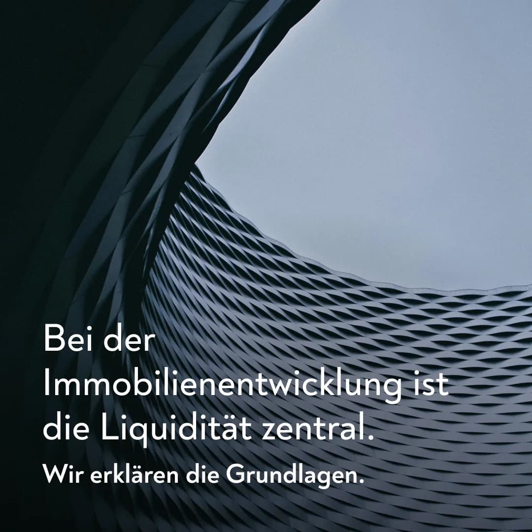 Finanzierung einer Immobilienentwicklung