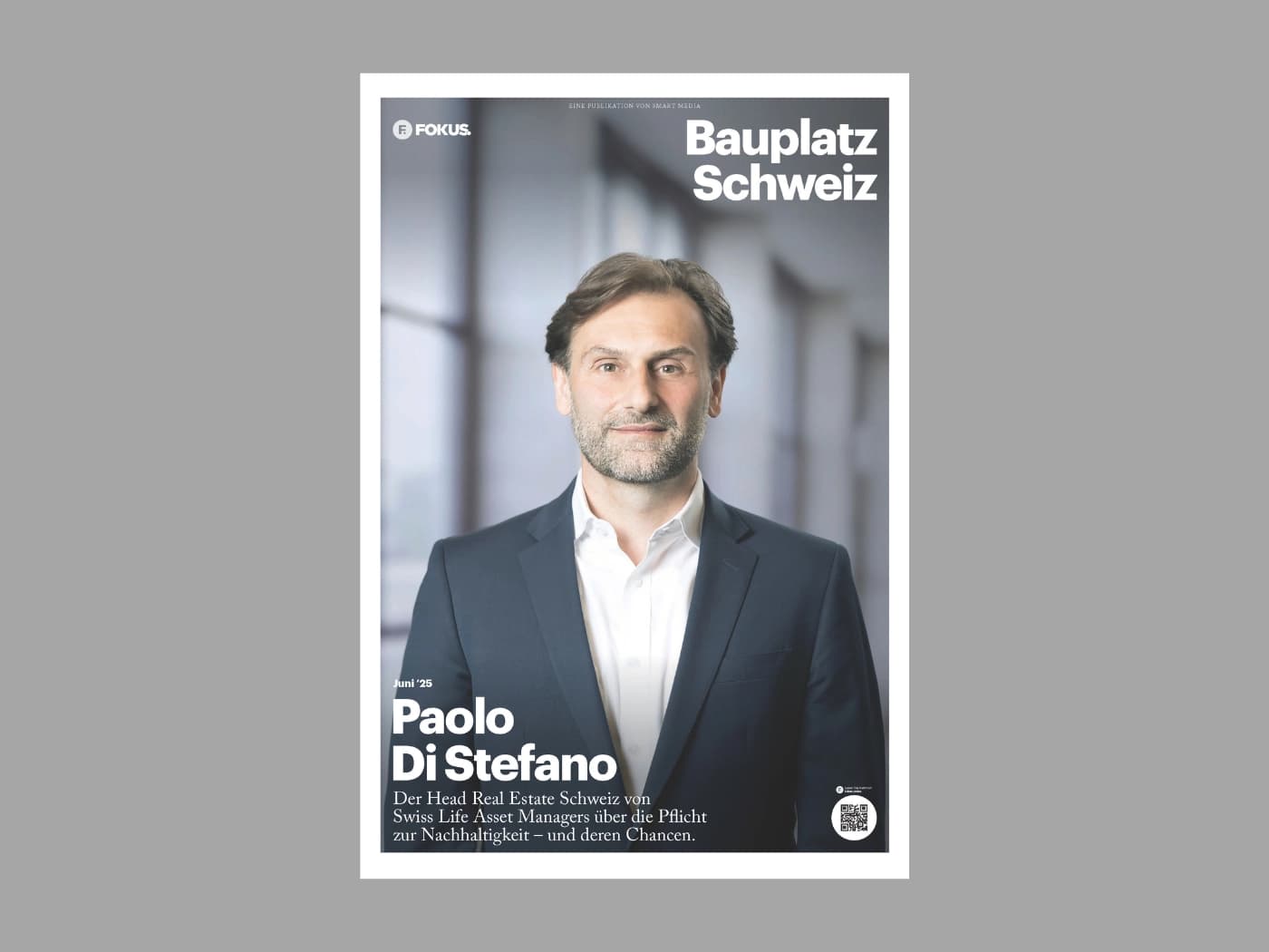 Aktuelle Ausgabe «Fokus Bauplatz Schweiz»
